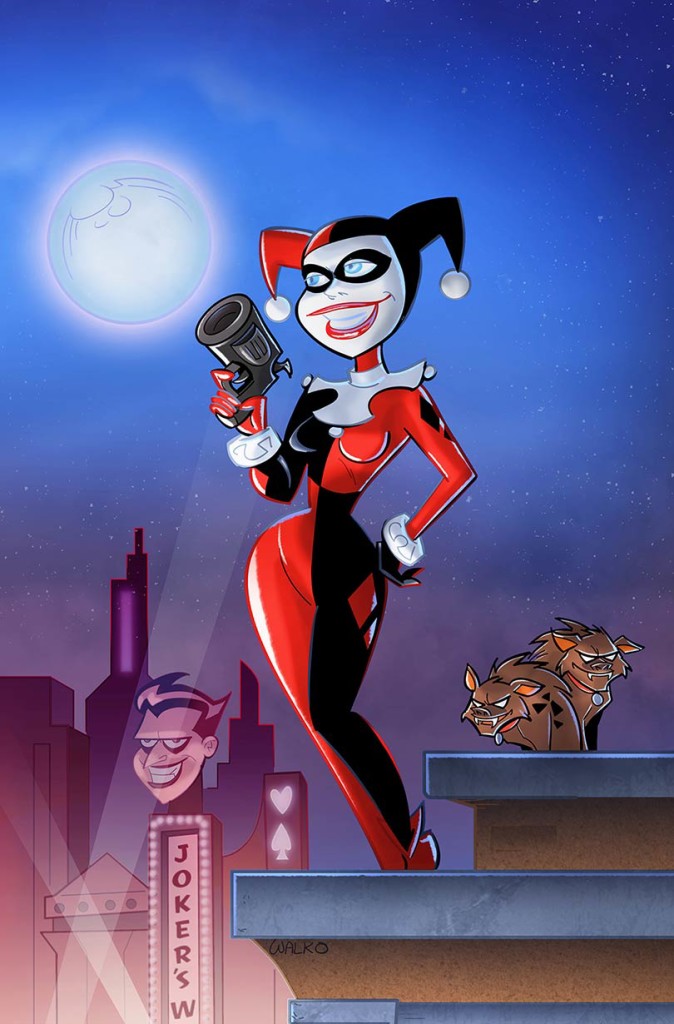 Gotham Girls Triptych :: Harley Quinn – bill walko