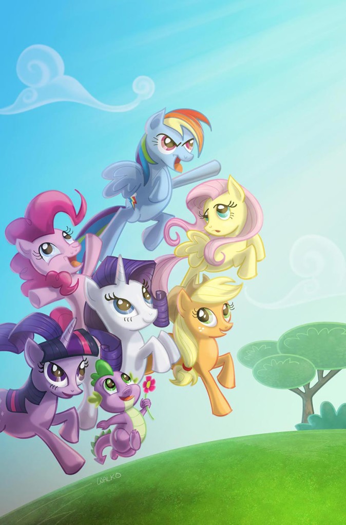 My Little Pony :: Mane Six :: Cover Art – bill walko