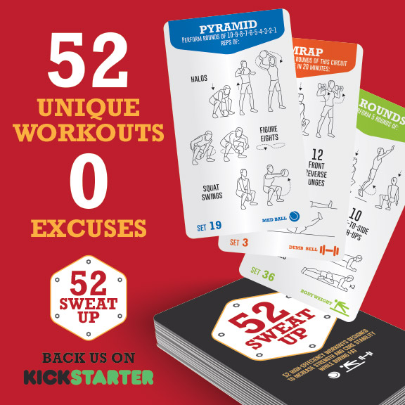 52 Sweat Up: The Workout Deck – bill walko